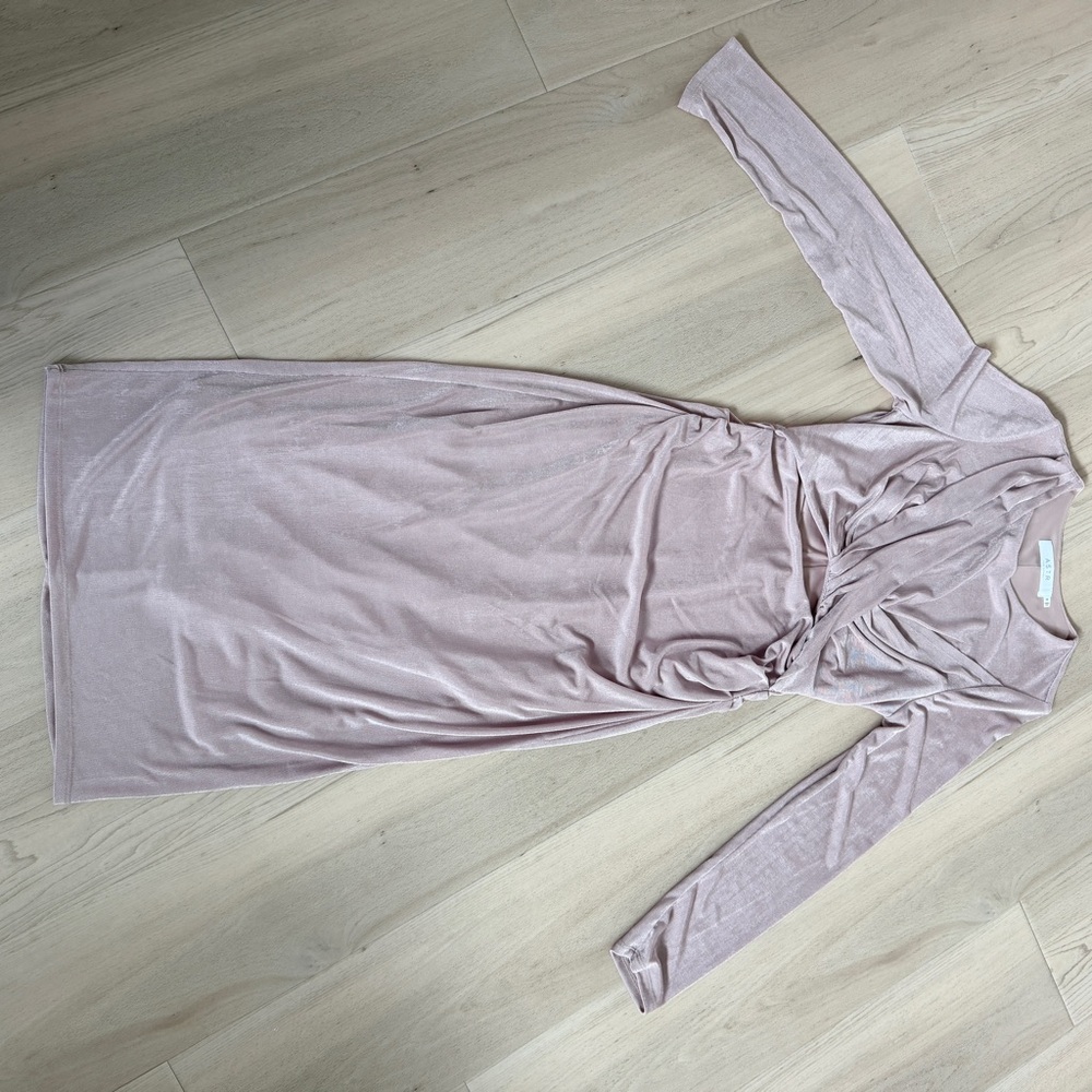 ASTR Blush Long Sleeve Dress